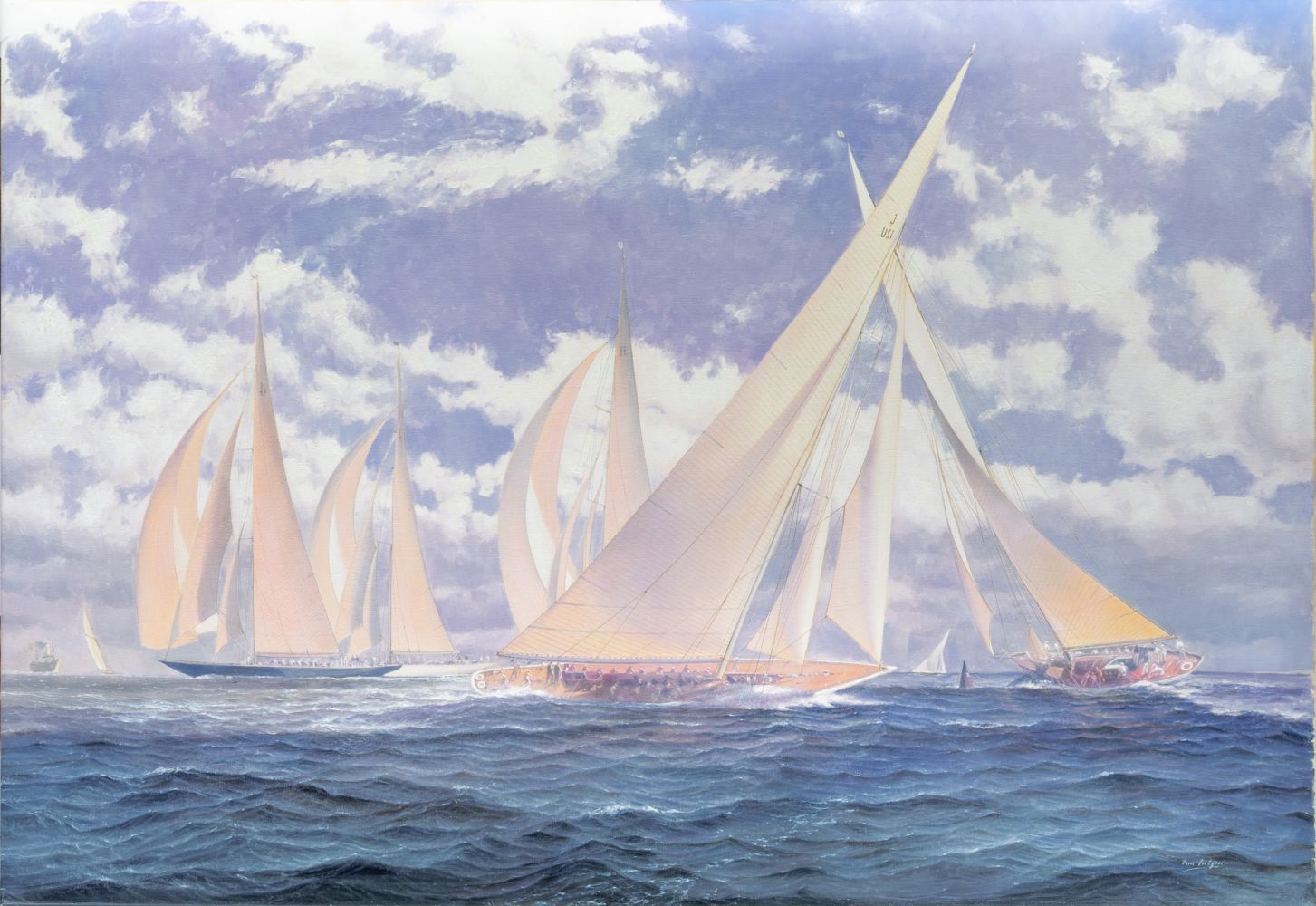 At the Turning Buoy