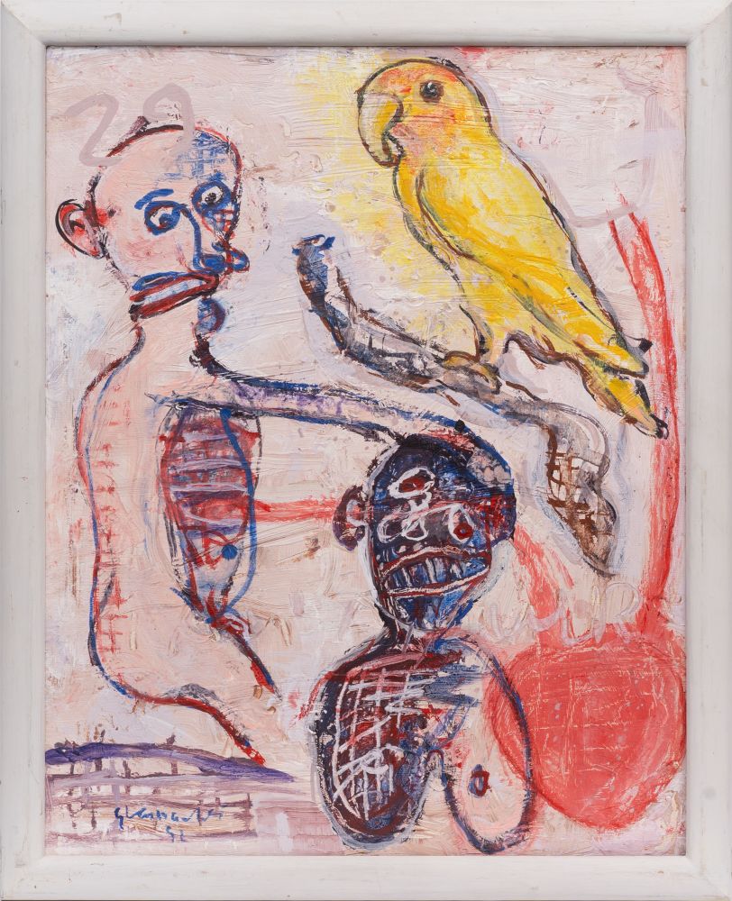 Figur mit Papagei - Bild 2