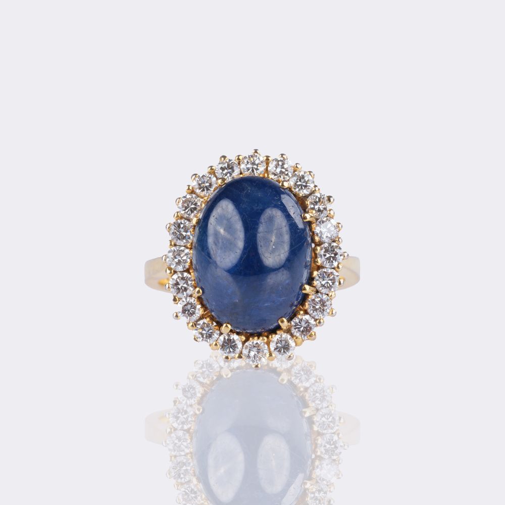 Sapphire Diamant Ring
