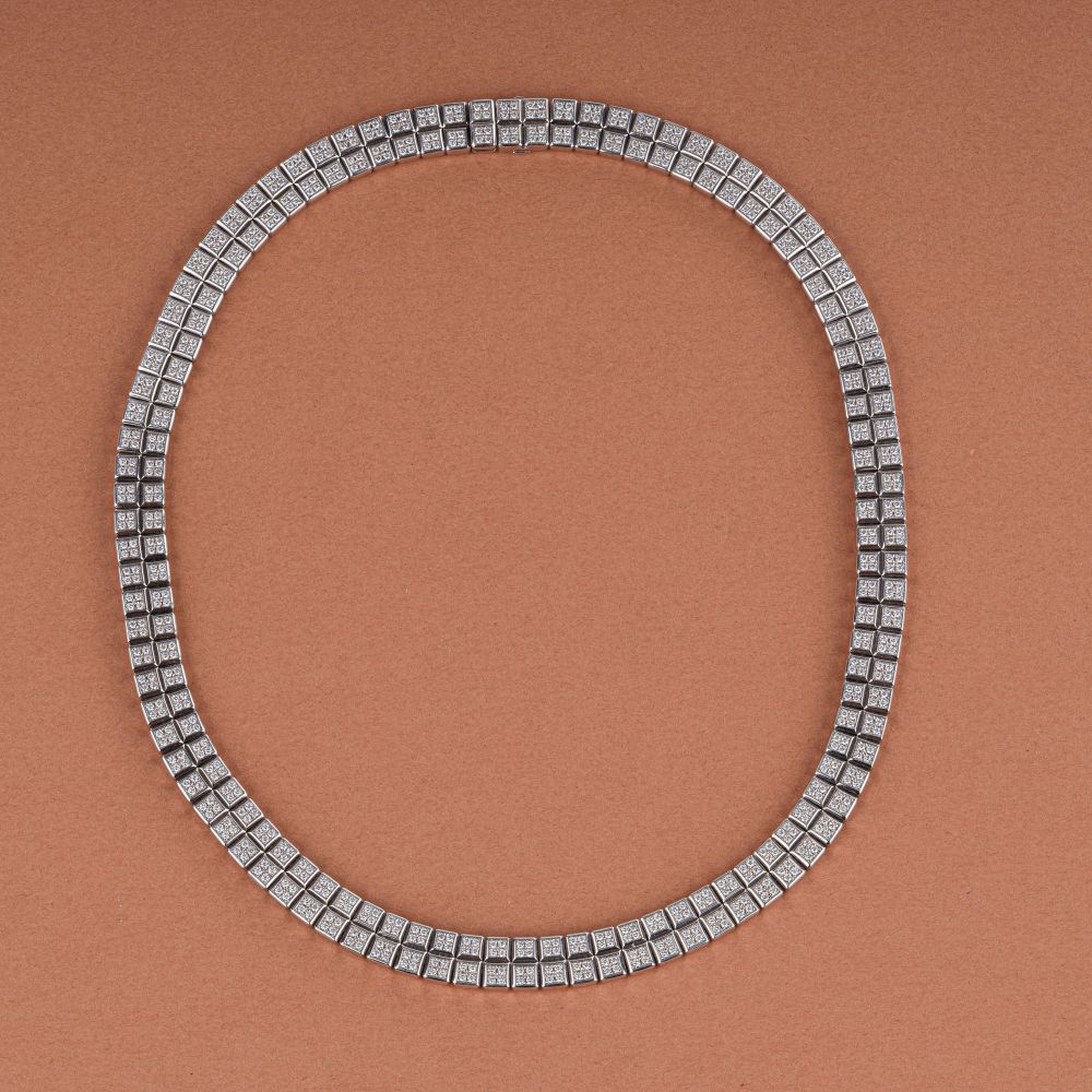 Chopard - A Extraordinary Diamond Necklace 'Ice Cube' A Extraordinary Diamond Necklace 'Ice Cube'