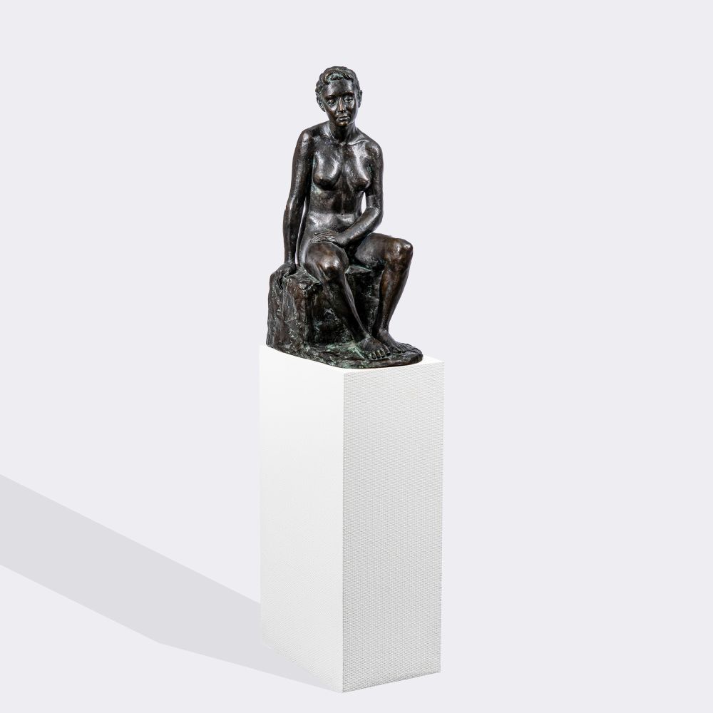 A Sitting Female Nude - image 4