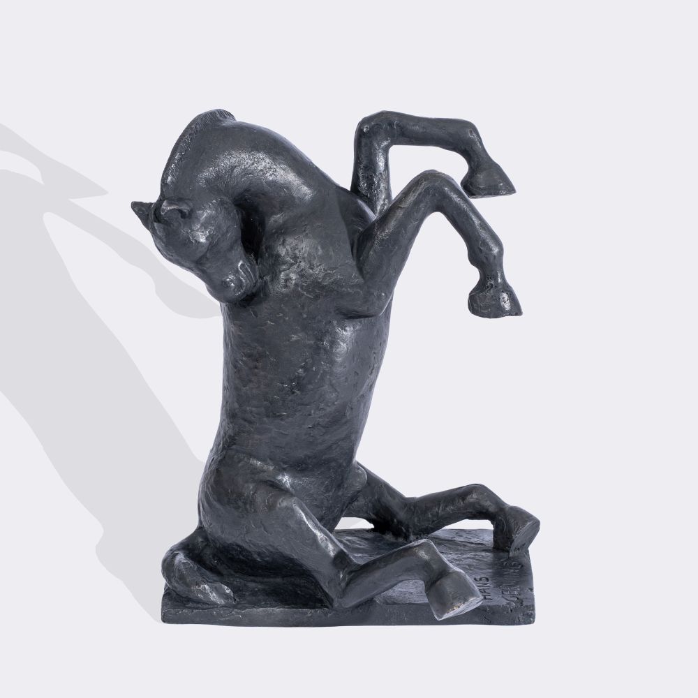 A Sitting Horse