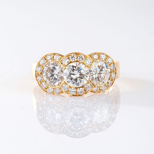 High-Carat Diamond Ring