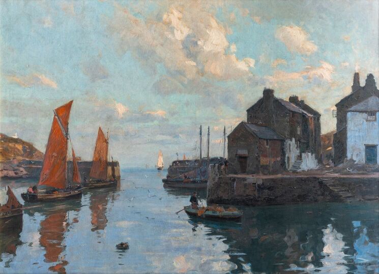 Ausfahrt der Fischerboote