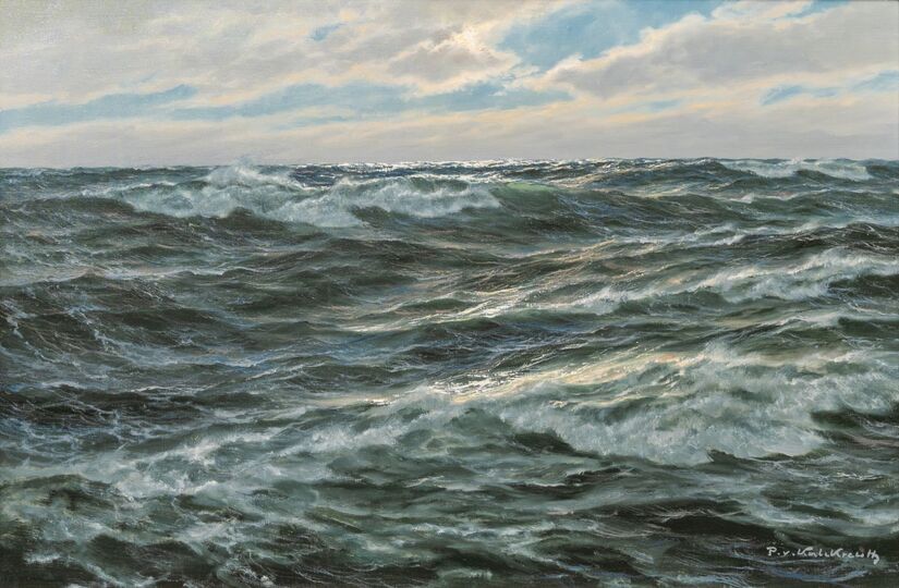 Hohe See vor Westerland