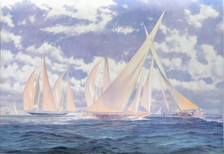 At the Turning Buoy