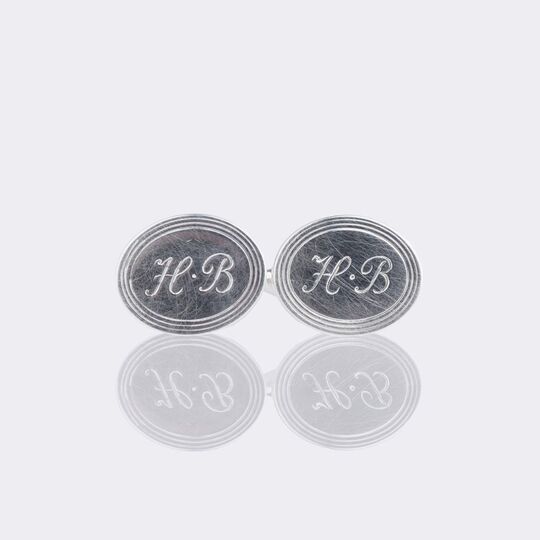 Pair of Cufflinks with Monogram