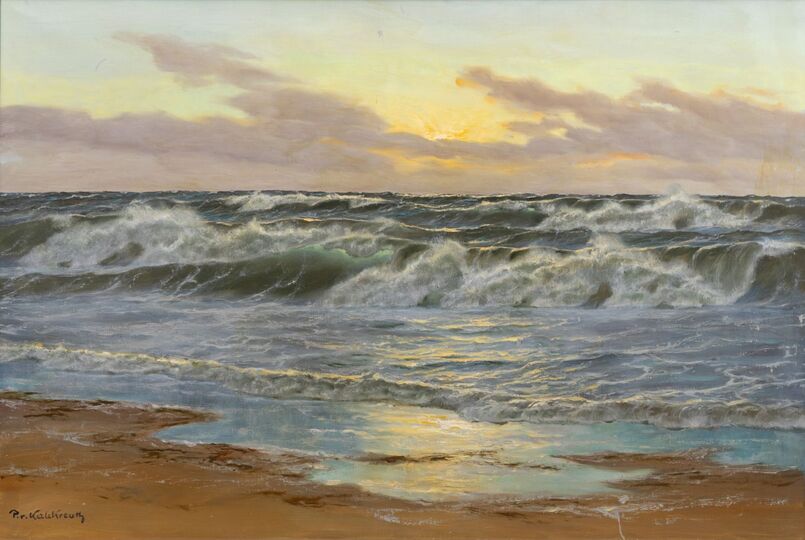 Brandung in der Morgensonne