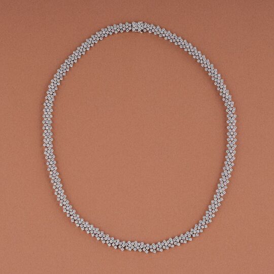 Hochkarätiges Brillant Collier