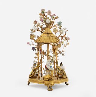 - Louis XV Ormolu Centrepiece with Clock Topping 'Allegory of the Summer ' Louis XV Ormolu Centrepiece with Clock Topping 'Allegory of the Summer '