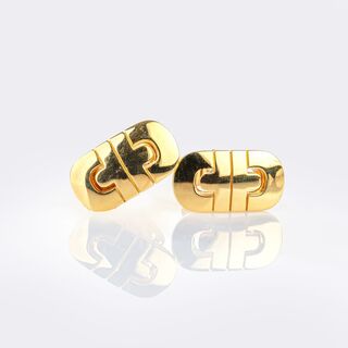 Pair of Earclips 'Parentesi'