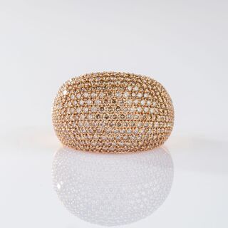 Highcarat Ring with Fancy Diamonds