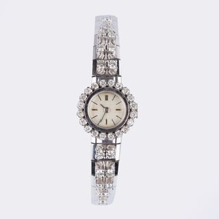 Vintage Ladie's Wristwatch with Diamonds