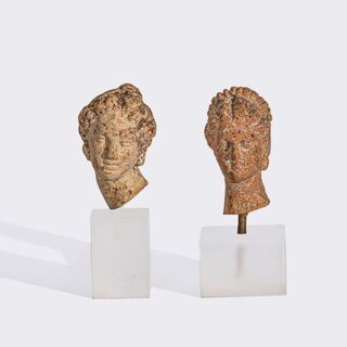 Two Female Heads