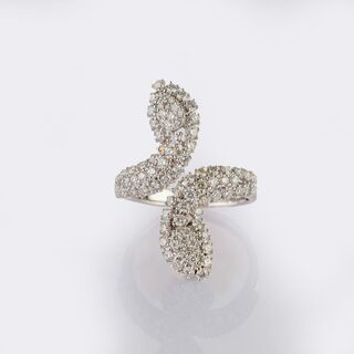 Diamond Ring 'Toi et Moi'