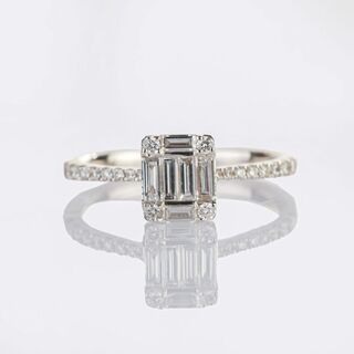 Zierlicher Diamant Ring