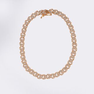 Diamond-Bracelet 'Leaves'