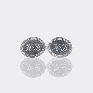 Pair of Cufflinks with Monogram