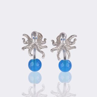 Pair of English Cufflinks 'Octopussi'