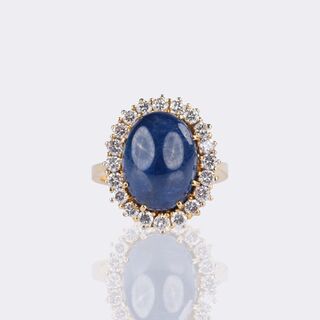 Sapphire Diamant Ring