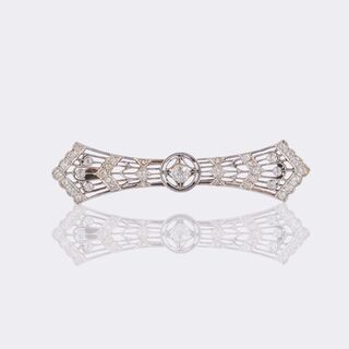 Art-Deco Diamond Brooch