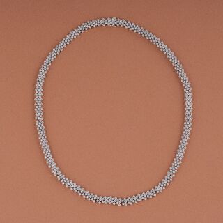 Hochkarätiges Brillant Collier