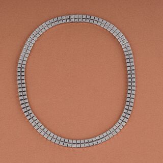 A Extraordinary Diamond Necklace 'Ice Cube'