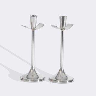 A Pair of Modern Candlesticks