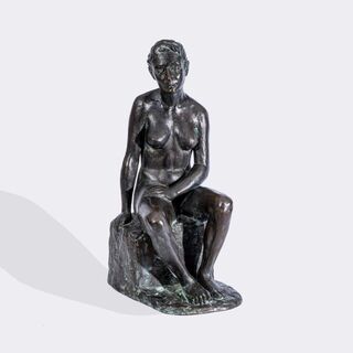 A Sitting Female Nude