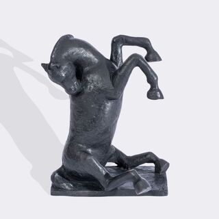 A Sitting Horse