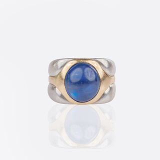 Bicolour Sapphire Ring
