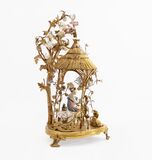 Louis XV Ormolu Centrepiece with Clock Topping 'Allegory of the Summer ' - image 2