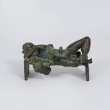 Reclining Nude on Bed - image 2