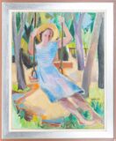 Girl on a Swing - image 2
