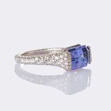 Tanzanite Diamond Ring - image 2