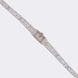 Art-déco Ladie's Wristwatch with Diamonds - image 3