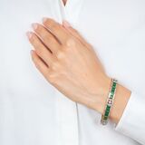 Elegantes Brillant Smaragd Armband - Bild 3