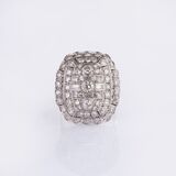 Art-déco Diamond Ring - image 1