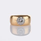 Solitaire Diamond Ring - image 1