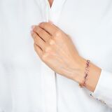 Tourmaline Amethyst Bracelet with Diamonds - image 3