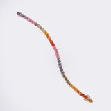 Multicoloured Sapphire Bracelet 'Rainbow' - image 2