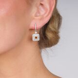 Pair of Fancy Diamond Earrings - image 2