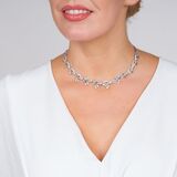 Rare White Diamond Necklace - image 4