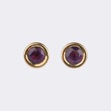 Amethyst Necklace with Pair of Earstuds - image 3