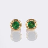 Smaragd-Schmuckset: Kette, Brosche, Ring und Paar Ohrstecker - Bild 5