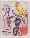 Figur mit Papagei - Bild 2
