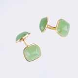 Pair of Nephrite Cufflinks