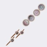 Pair of Cufflinks with 3 Frock Buttons
