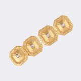 Pair of Cufflinks with Diamonds