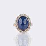 Sapphire Diamant Ring - image 1